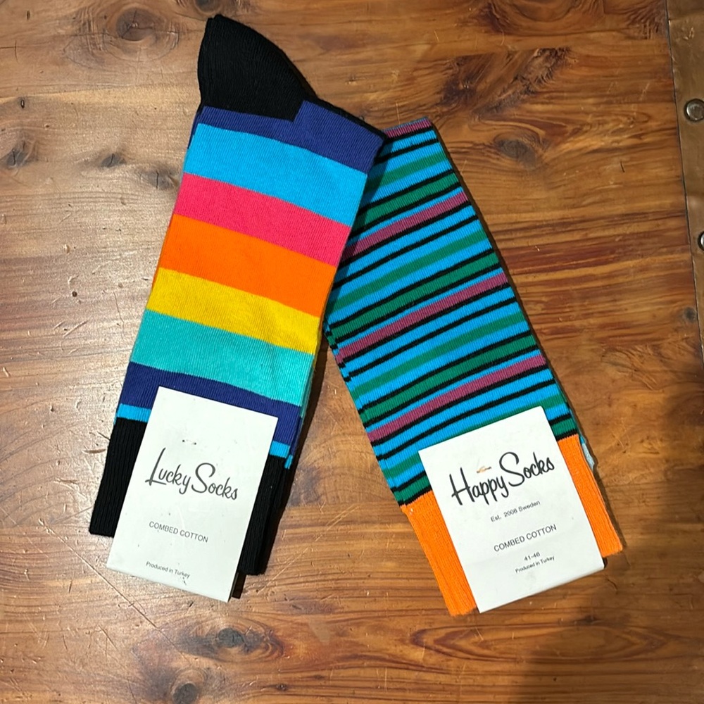 NWT/ Happy Socks /Lucky Socks by Happy Socks
